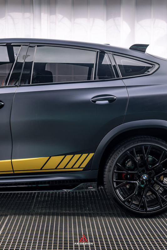 ArmorExtend AE Design Side Skirts for BMW X5 X5M/C X6 X6M/C F95 F96 G05 G06 Pre-preg Carbon Fiber