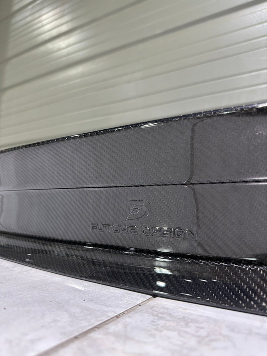 Future Design Ducktail Rear Spoiler for Porsche 911 992.1 992.2 Carrera Base/S/T/4/4S/GTS/ 2020-ON Carbon Fiber / FRP