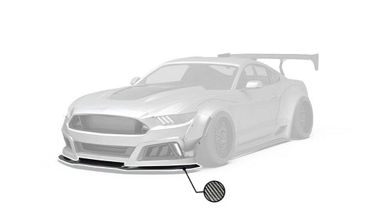 Robot Craftsman STORM Widebody Front Lip for Ford Mustang Ecoboost V6 GT S550.1 S550.2 2015-2023 Carbon Fiber/FRP
