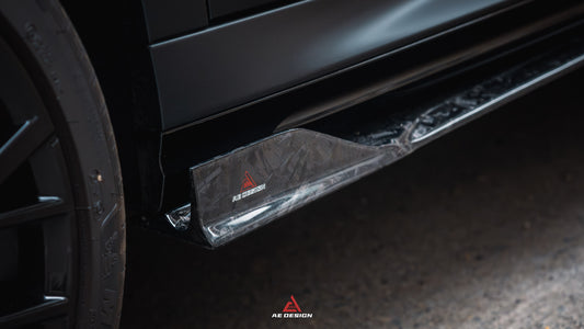 ArmorExtend AE Design Side Skirts for BMW X5 X5M/C X6 X6M/C F95 F96 G05 G06 Pre-preg Carbon Fiber