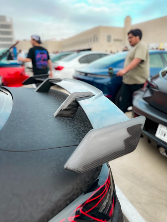 Future Design MP Style Rear Wing for BMW M4/C/CS G82 & I4 M50 & 4 Series Gran Coupe M440 G26 Carbon Fiber/FRP