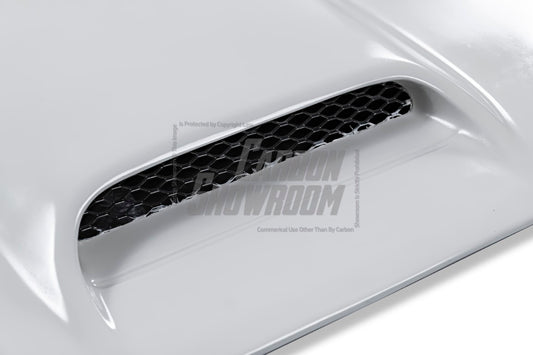 Dodge Challenger Base SXT SRT8 392 GT R/T Hellcat Redeye Jailbreak Demon 2008 2009 2010 2011 2012 2013 2014 2015 2016 2017 2018 2019 2020 2021 2022 2023 with Aftermarket Parts - V4 Hood Carbon Fiber / FRP from Aero Republic