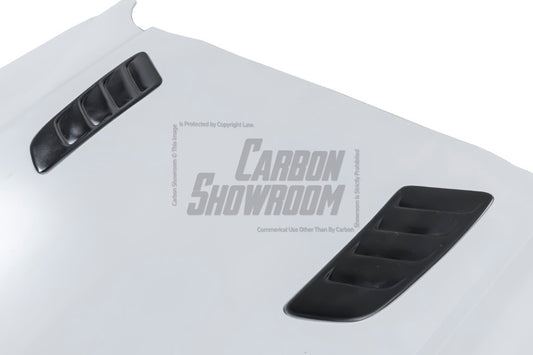 Ford Mustang Ecoboost V6 GT March1 Bullitt S550.2 2018 2019 2020 2021 2022 2023 with Aftermarket Parts - V2 Hood Carbon Fiber/FRP from Aero Republic