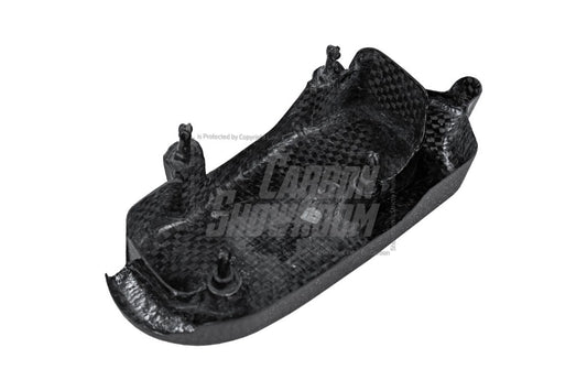 BMW M5 M5C G90 2024-ON with Aftermarket Parts - Battery Terminal Engine Cover Expansion Carbon Fiber from Aero Republic