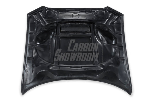 Dodge Charger Base SXT SE R/T SRT8 V6 V8 2011 2012 2013 2014 with Aftermarket Parts - V2 Hood Carbon Fiber/FRP from Aero Republic