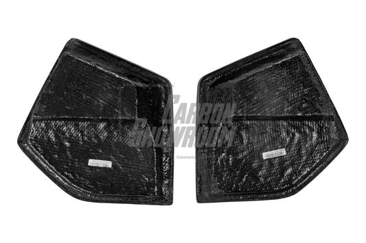 BMW 3 Series 330i (with M-package bumper, does not fit base model) M340i G20 G21 LCI 2023-ON with Aftermarket Parts - Front Intake Vents Cover Carbon Fiber from BCTXE Tuning