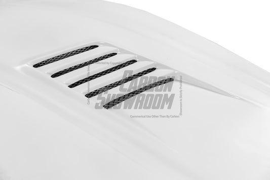 Ford Mustang GT 5.0 V6 3.6 Ecoboost 2.3 S550.1 2015 2016 2017 with Aftermarket Parts - V2 Hood Carbon Fiber/FRP from Aero Republic