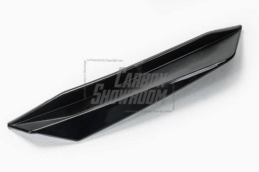 BMW 3 Series 330i (with M-package bumper, does not fit base model) M340i G20 G21 LCI 2023-ON with Aftermarket Parts - Front Canards ABS from VTEN