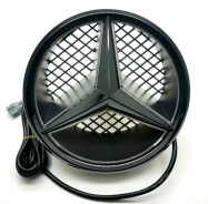 DuPont Tech V1 Blacked Out Mercedes Benz Light Up Emblem Illuminated Star for GLK-Class GLK350 GLK250 X204 Pre-Facelift 2010-2012 LED