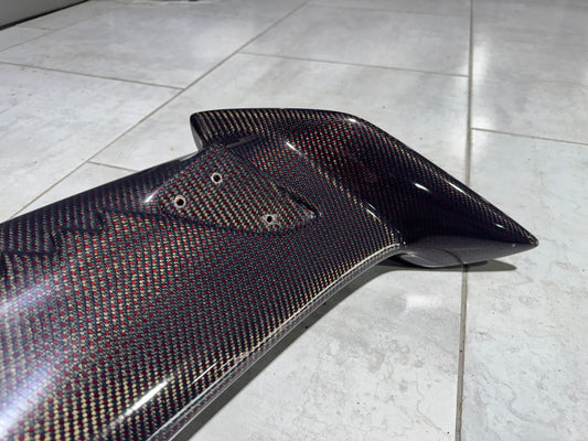 Honda Civic Type-R FL5 2023 2024 with Aftermarket Parts - Modulo Style Rear Spoiler Carbon Fiber from EPR USA