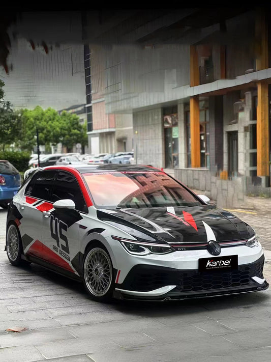 Karbel Carbon Front Fenders Replacement for Volkswagen GTI MK8 MK8.5 Pre-preg Carbon Fiber