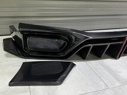 Robot Craftsman "Godzilla" Rear Bumper & Diffuser for Nissan GTR R35 PP Polypropylene FRP Carbon Fiber
