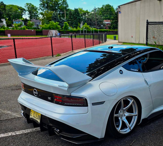 Nissan Z 400Z Nismo Proto Performance Sport RZ34 2023-ON with Aftermarket Parts - Rear Wing Only Carbon Fiber/FRP from CMST Tuning