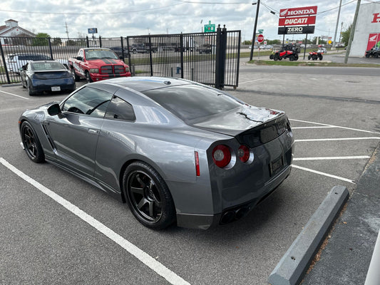 Nissan GTR Nismo T-Spec Black Edition Track Eidtion Premium Pure 2008-2024 with Aftermarket Parts - Stage 2 Style Side Skirts Carbon Fiber / FRP from CMST Tuning