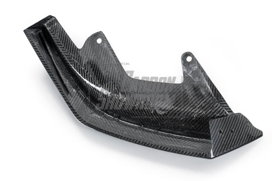 BMW 5 Series 530 540 (with M-package bumper, does not fit base model) & i5 e/x Drive40 (with M-package bumper, does not fit base model) M60 G60 G61 2024-ON with Aftermarket Parts - V1 Style Front Lip Pre-preg Carbon Fiber from TAKD Carbon