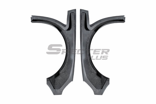 Audi RS3 S3 A3 8V/8V.5 2014 2015 2016 2017 2018 2019 2020 with Aftermarket Parts - Widebody Rear Quarter Panel Flares Carbon Fiber / FRP from SPECTER PLUS