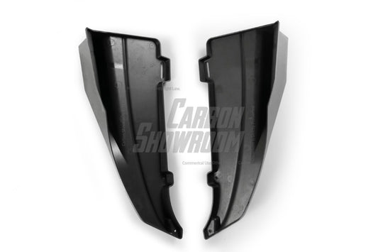 Benz C-Class C63S C63 C43 AMG C300 W205 Sedan (Fits Both Pre-LCI & LCI,C300 requires sport package bumper) 2015-2021 Aftermarket Parts - VTEN Rear Diffuser&Canards ABS