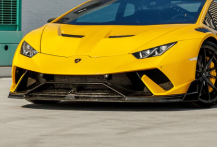 Aero Republic Vor Style Front Lip for Lamborghini Huracan Performante Carbon Fiber / FRP