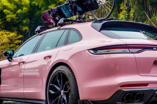 Porsche Panamera 971.1 971.2 2017 2018 2019 2020 2021 2022 2023 2024 with Aftermarket Parts - AE Rear Diffuser Carbon Fiber from ArmorExtend