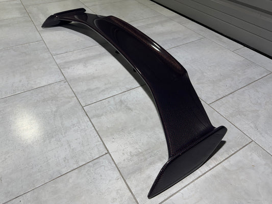 Honda Civic Type-R FL5 2023 2024 with Aftermarket Parts - Modulo Style Rear Spoiler Carbon Fiber from EPR USA