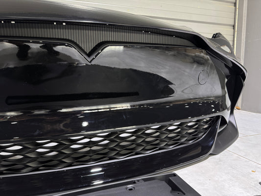 Tesla Model Y / Performance 2021-ON with Aftermarket Parts - Loong Flames Max Front Bumper PP from Yofer USA
