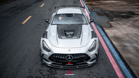 Mercedes Benz AMG GT63 SE Performance/Pro/Base GT55 GT43 C192 2025-ON with Aftermarket Parts - ART Hood Bonnet Dry Pre-preg Carbon Fiber from ArmorExtend