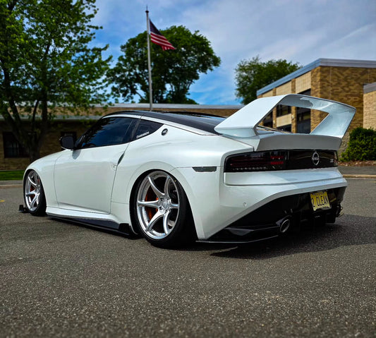 Nissan Z 400Z Nismo Proto Performance Sport RZ34 2023-ON with Aftermarket Parts - PROJECT WIDEBODY Rear Wing Only Carbon Fiber/FRP from PROJECT WIDEBODY