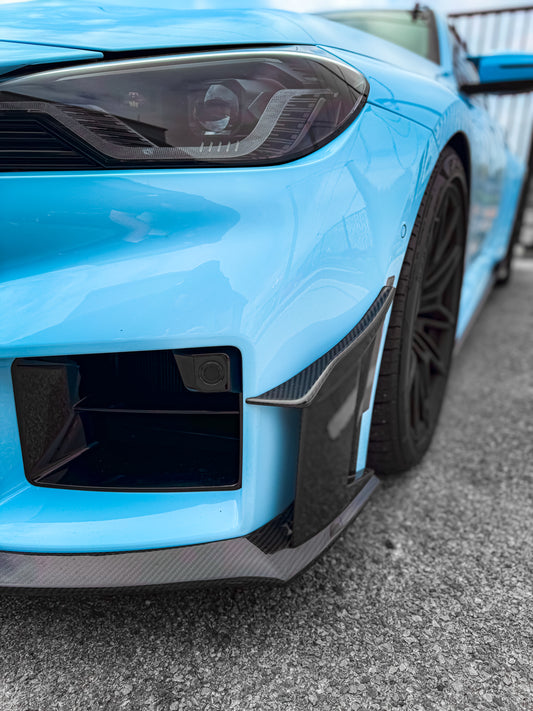 BMW M2 / M2C G87 2023-ON with Aftermarket Parts - Front Lip Pre-preg Carbon Fiber from Karbel Carbon