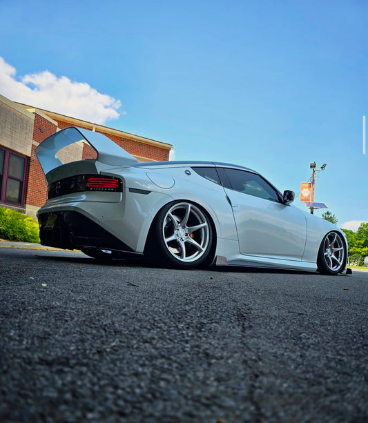 Nissan Z 400Z RZ34 Fairlady 2022-ON with Aftermarket Parts - Rear Spoiler Wing Carbon Fiber / FRP from PROJECT WIDEBODY