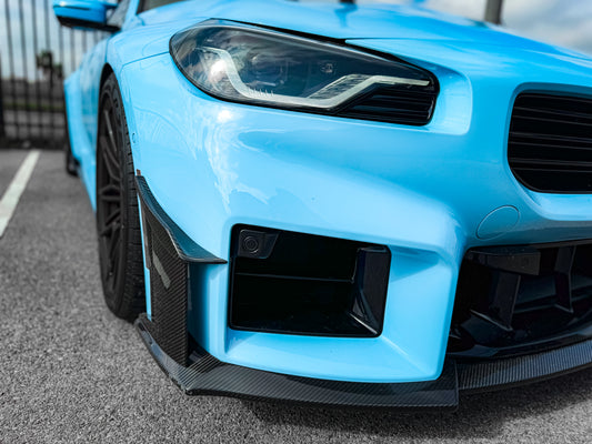BMW M2 / M2C G87 2023-ON with Aftermarket Parts - Front Lip Pre-preg Carbon Fiber from Karbel Carbon