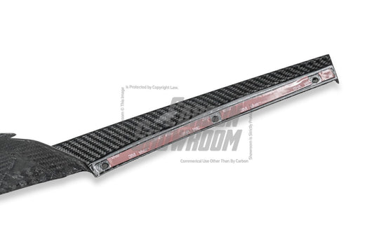 BCTXE Tuning V2 Style Rear Diffuser for Audi S4 / A4 (With S Bumper) B9.5 Carbon Fiber