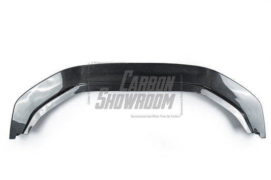 Porsche Panamera 971.2 GTS 2017 2018 2019 2020 2021 2022 2023 with Aftermarket Parts - V1 Front Lip Pre-preg Carbon Fiber from TAKD Carbon