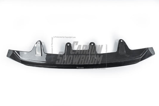 BMW 5 Series 530 540 (with M-package bumper, does not fit base model) & i5 e/x Drive40 (with M-package bumper, does not fit base model) M60 G60 G61 2024-ON with Aftermarket Parts - V1 Style Front Lip Pre-preg Carbon Fiber from TAKD Carbon
