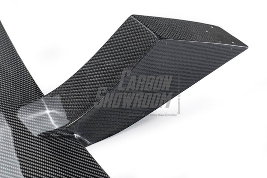 BMW M4 / M4C G82 2021 2022 2023 2024 & 4 series 430i M440i G22 G23 2021 2022 2023 2024 with Aftermarket Parts - Extreme Style Rear GT Wing Pre-preg Carbon Fiber from TAKD Carbon