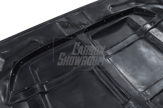 Ford Mustang Ecoboost V6 GT March1 Bullitt S550.2 2018 2019 2020 2021 2022 2023 with Aftermarket Parts - V1 Hood Carbon Fiber/FRP from Aero Republic