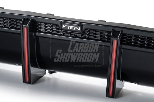 Upgrade Your BMW X5 G05 M50i X/S Drive 40i (with M-Package) (Fits Both Pre-LCI & LCI)2019-ON with VTEN's Aftermarket Parts - Rear Diffuser & Canards PP. A complete transformation of style and performance.