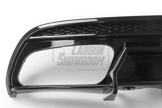 Benz C-Class C63S C63 C43 AMG C300 W205 Sedan (Fits Both Pre-LCI & LCI,C300 requires sport package bumper) 2015-2021 Aftermarket Parts - VTEN Rear Diffuser&Canards ABS