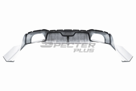 Audi RS3 8V.5 2018 2019 2020 with Aftermarket Parts - Rear Diffuser Carbon Fiber / FRP from SPECTER PLUS