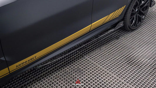 ArmorExtend AE Design Side Skirts for BMW X5 X5M/C X6 X6M/C F95 F96 G05 G06 Pre-preg Carbon Fiber