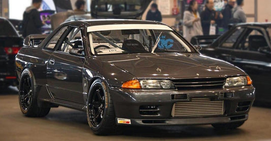 Nissan R32 Skyline GTR 1989 1990 1991 1992 1993 1994 with Aftermarket Parts - Hood Carbon Fiber / FRP from EPR USA