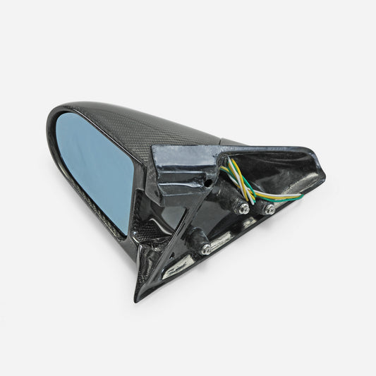 Nissan R32 Skyline GTR 1989 1990 1991 1992 1993 1994 & R32 Skyline GTS 1989 1990 1991 1992 1993 1994 with Aftermarket Parts - GND-R Style Mirror (Right Hand Drive Vehicle) Carbon Fiber / FRP from EPR USA