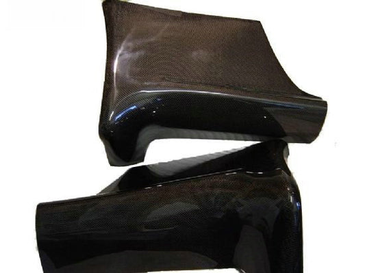 Nissan R32 Skyline GTR 1989 1990 1991 1992 1993 1994 with Aftermarket Parts - Eastbear Style Side Skirt Carbon Fiber / FRP from EPR USA