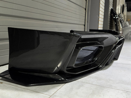 Robot Craftsman "Godzilla" Rear Bumper & Diffuser for Nissan GTR R35 PP Polypropylene FRP Carbon Fiber