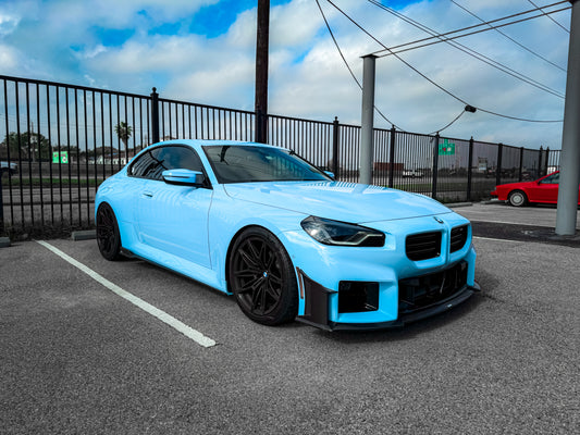 BMW M2 / M2C G87 2023-ON with Aftermarket Parts - Side Skirts Pre-preg Carbon Fiber from Karbel Carbon
