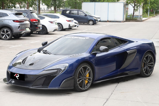 McLaren 650S MP4-12C 2012 2013 2014 2015 2016 with Aftermarket Parts - 675LT Style Front Bumper Carbon Fiber / FRP from Aero Republic