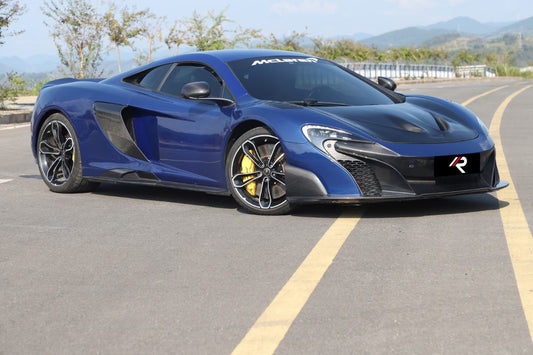 McLaren 650S MP4-12C 2012 2013 2014 2015 2016 with Aftermarket Parts - 675LT Style Front Bumper Carbon Fiber / FRP from Aero Republic