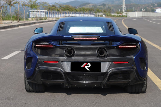 McLaren 650S MP4-12C 2012 2013 2014 2015 2016 with Aftermarket Parts - 675LT Style Full Body Kit Carbon Fiber / FRP from Aero Republic