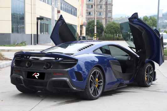 McLaren 650S MP4-12C 2012 2013 2014 2015 2016 with Aftermarket Parts - 675LT Style Rear Bumper Carbon Fiber / FRP from Aero Republic