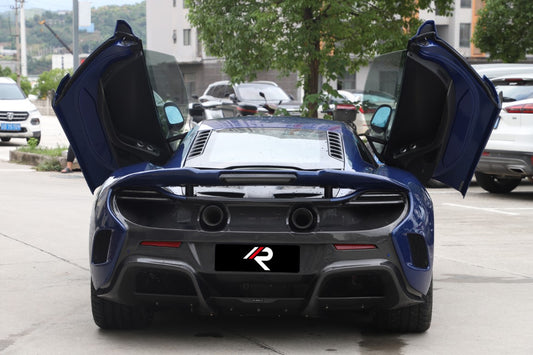 McLaren 650S MP4-12C 2012 2013 2014 2015 2016 with Aftermarket Parts - 675LT Style Rear Bumper Carbon Fiber / FRP from Aero Republic