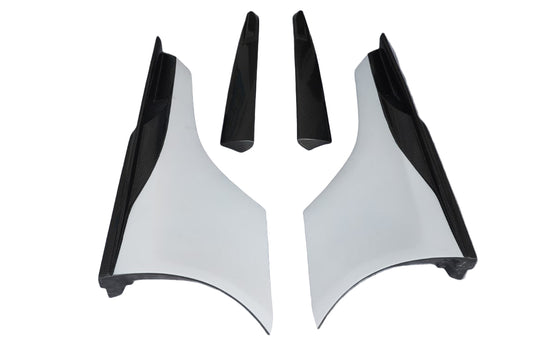 McLaren 650S MP4-12C 2012 2013 2014 2015 2016 with Aftermarket Parts - 675LT Style Side Skirts Carbon Fiber / FRP from Aero Republic